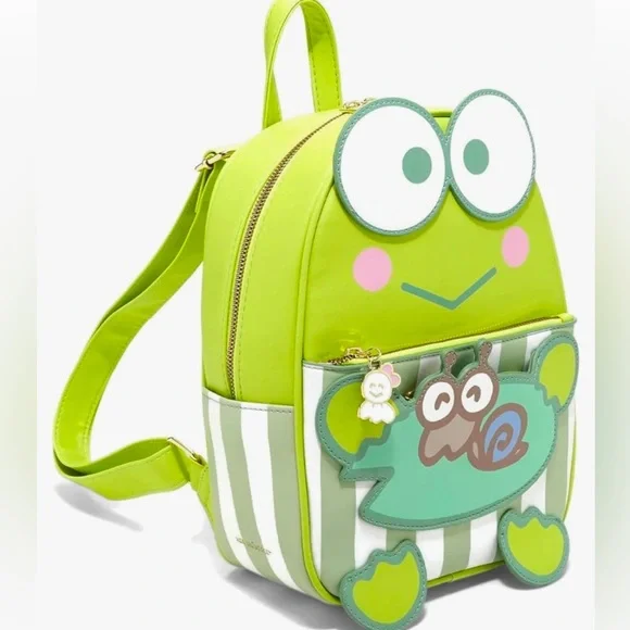 Keroppi backpack — Hot Topic Her Universe Keroppi Figural Mini Backpack - Picture 4 of 4